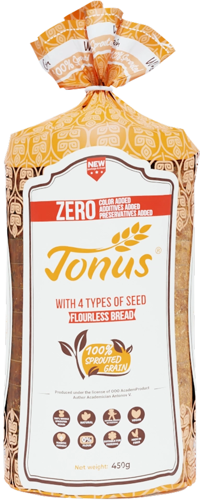 Four Seeds Tonus bread