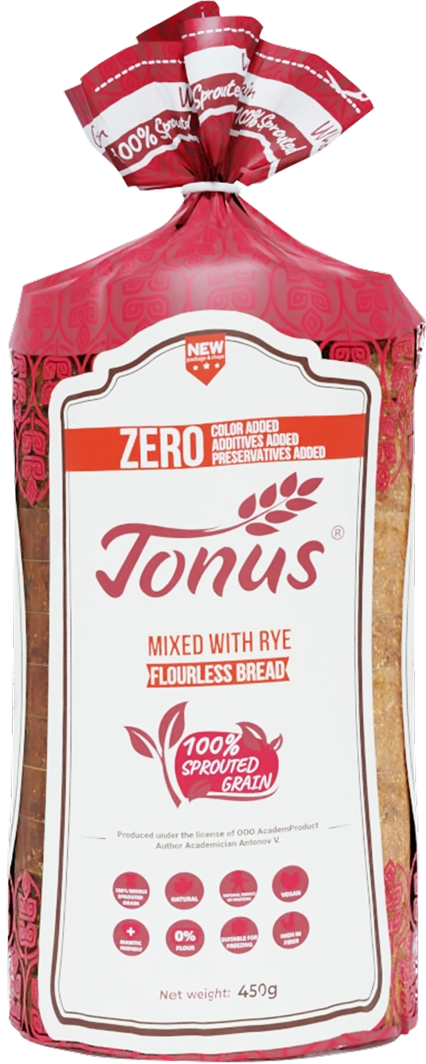 Rye Tonus bread